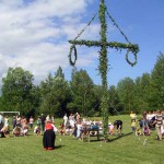 Bilder från midsommarfirandet 2