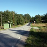 Busshållplats - Älvsala gård, 2006